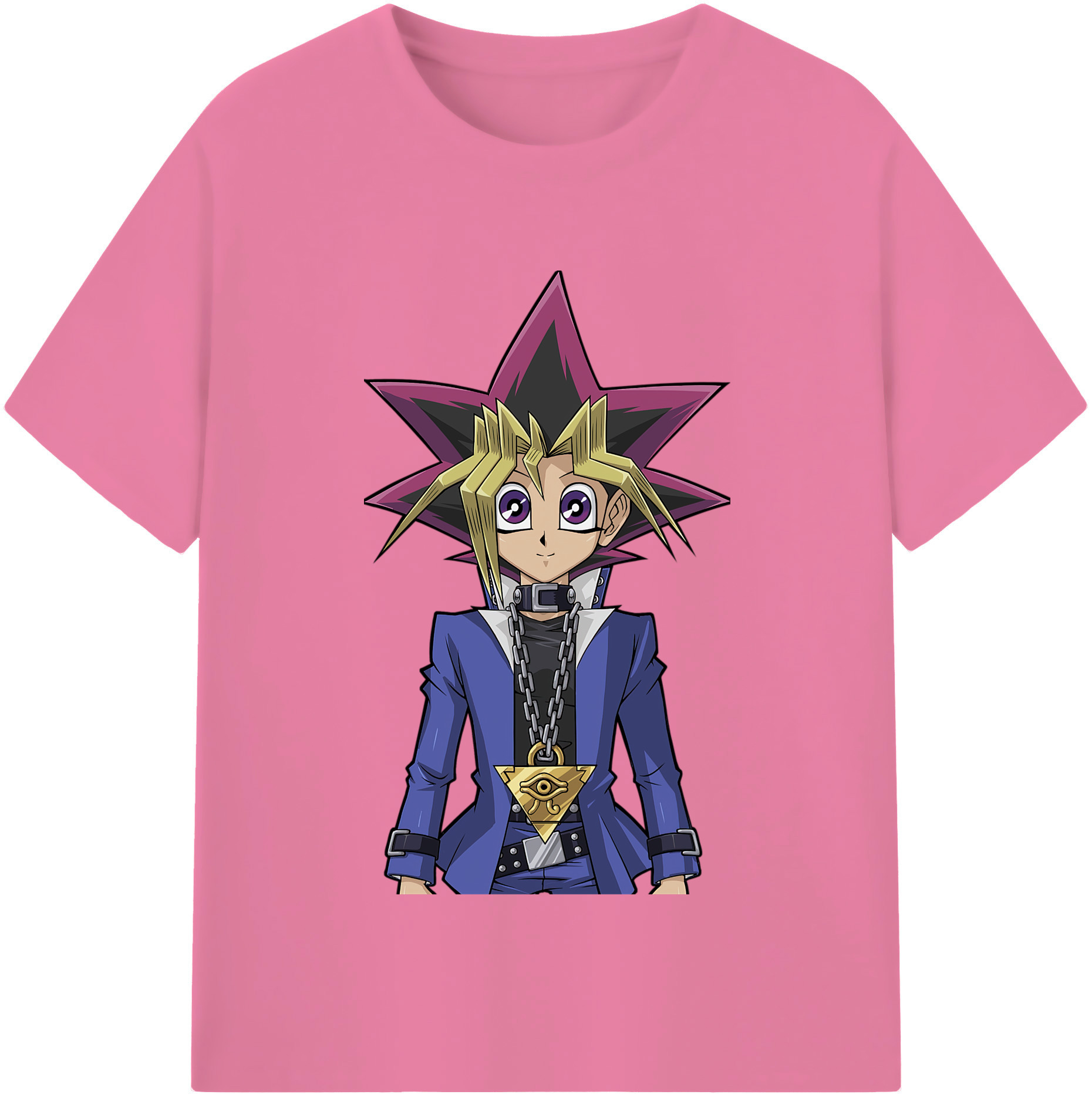 （画像用） 遊☆戯☆王 Yu-Gi-Oh! 綿100％半袖Tシャツ（フロントプリント）